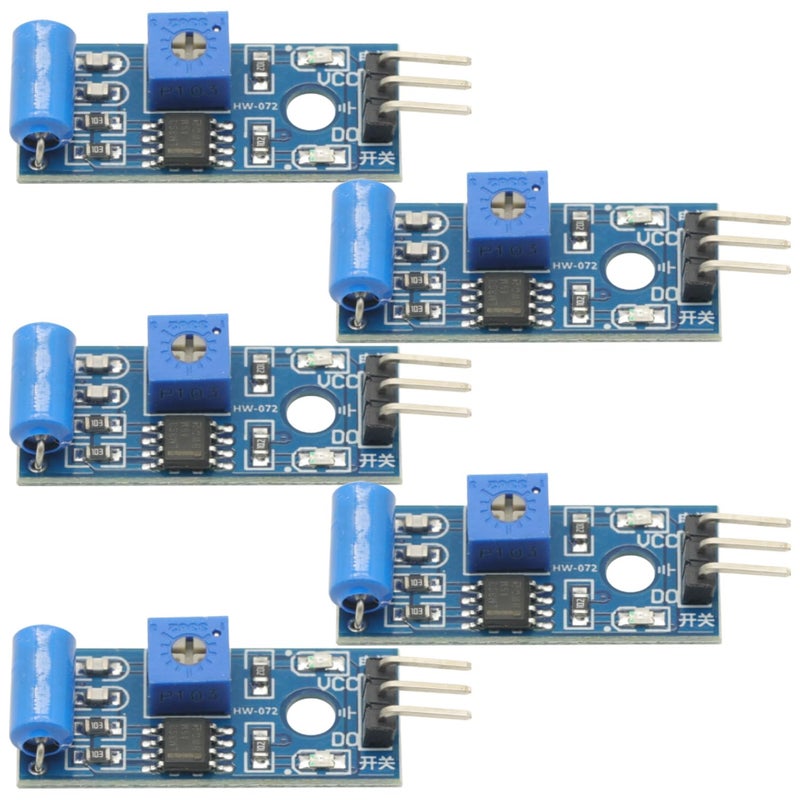 GODIYMODULES 5pcs SW 420 Motion Sensor Module Vibration Sensor Vibration Switch Alarm Sensors for Arduino - Image 5